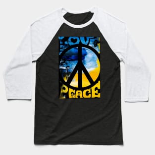 Love Peace Ukraine Baseball T-Shirt